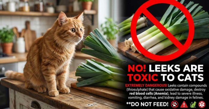 Can-Cats-Eat-Leeks Can Cats Eat Leeks