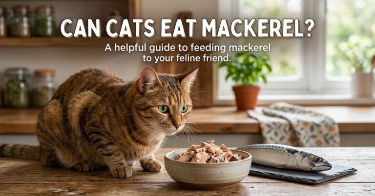 Can Cats Eat Mackerel