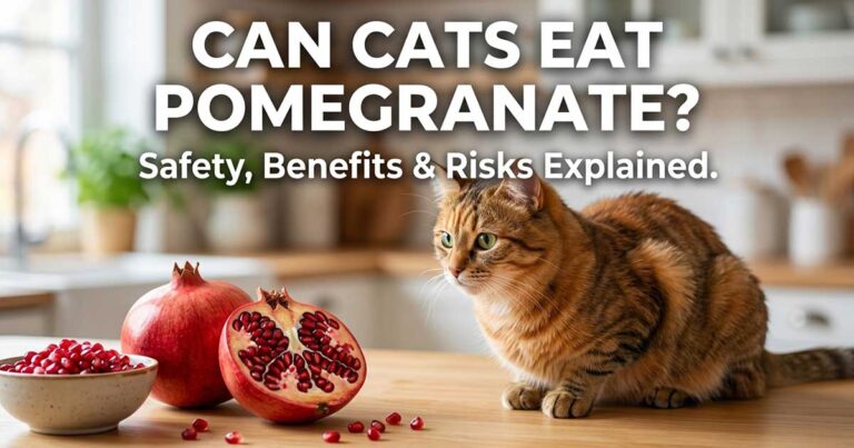 Can Cats Eat Pomegranate
