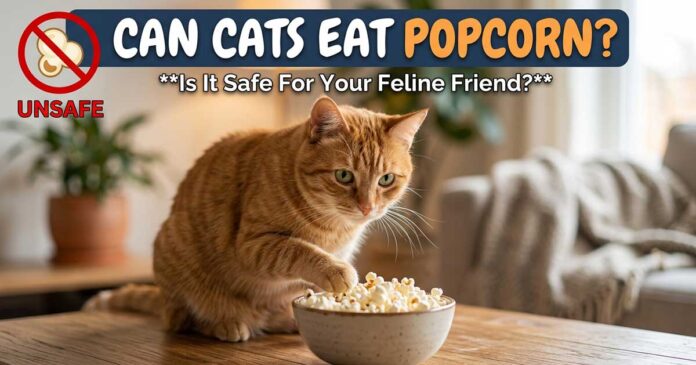 Can Cats Eat Popcorn
