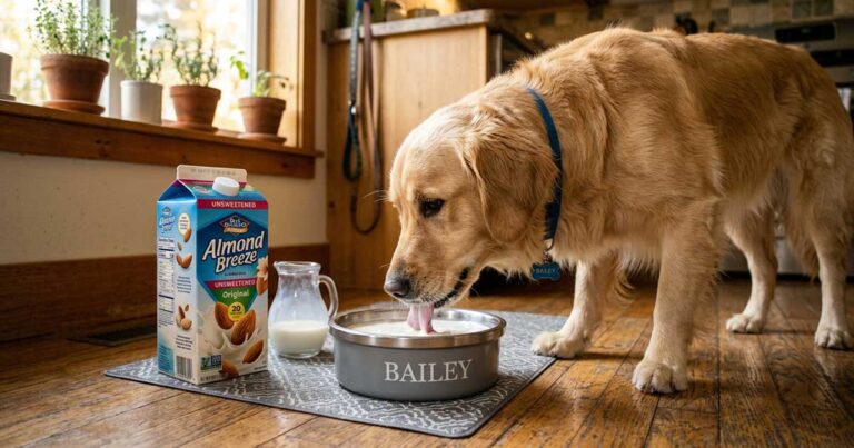 Can Dogs Drink Almond Milk