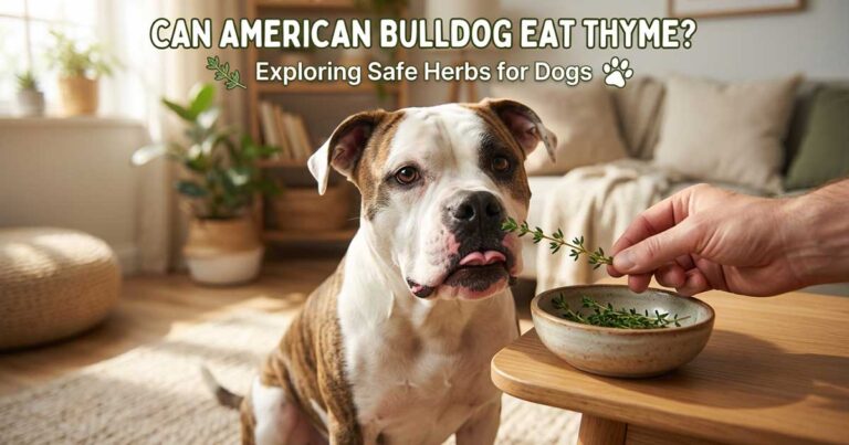 Can Dogs Eat Thyme