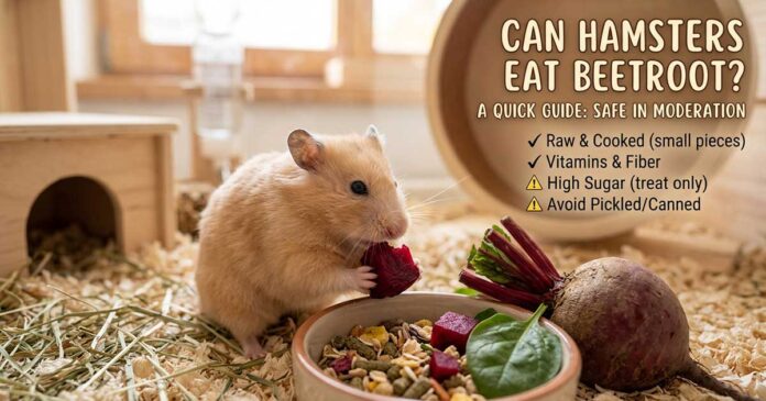 Can Hamsters Eat Beetroot