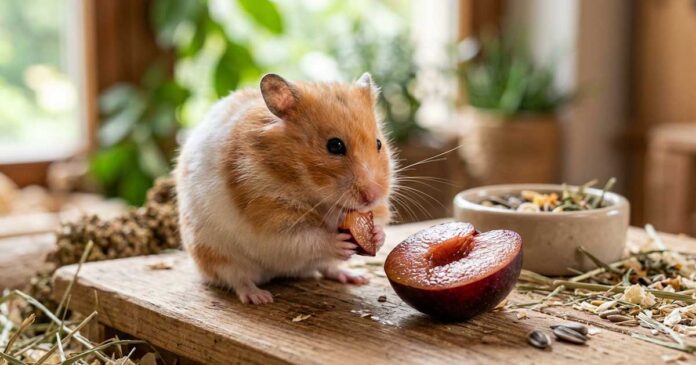 Can Hamsters Eat Plum