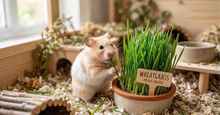 Can Hamsters Eat Wheatgrass