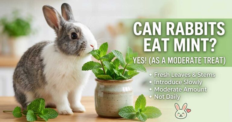Can Rabbits Eat Mint
