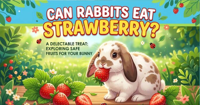 Can Rabbits Eat Strawberry